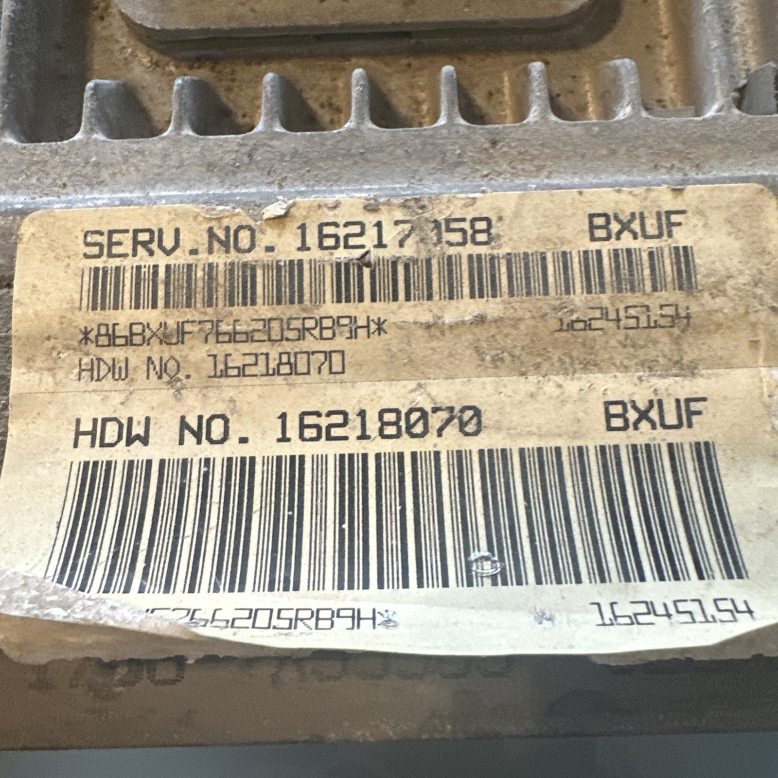 GM ECU ECM PCM 16217058 4.3L 5.0L 5.7L Vortec OEM Engine Computer BXUF