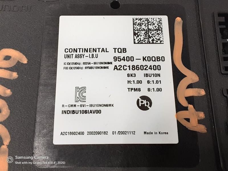 Chassis ECM Body Control BCM Right Hand Dash US Market Fits 20-22 SOUL 2597477