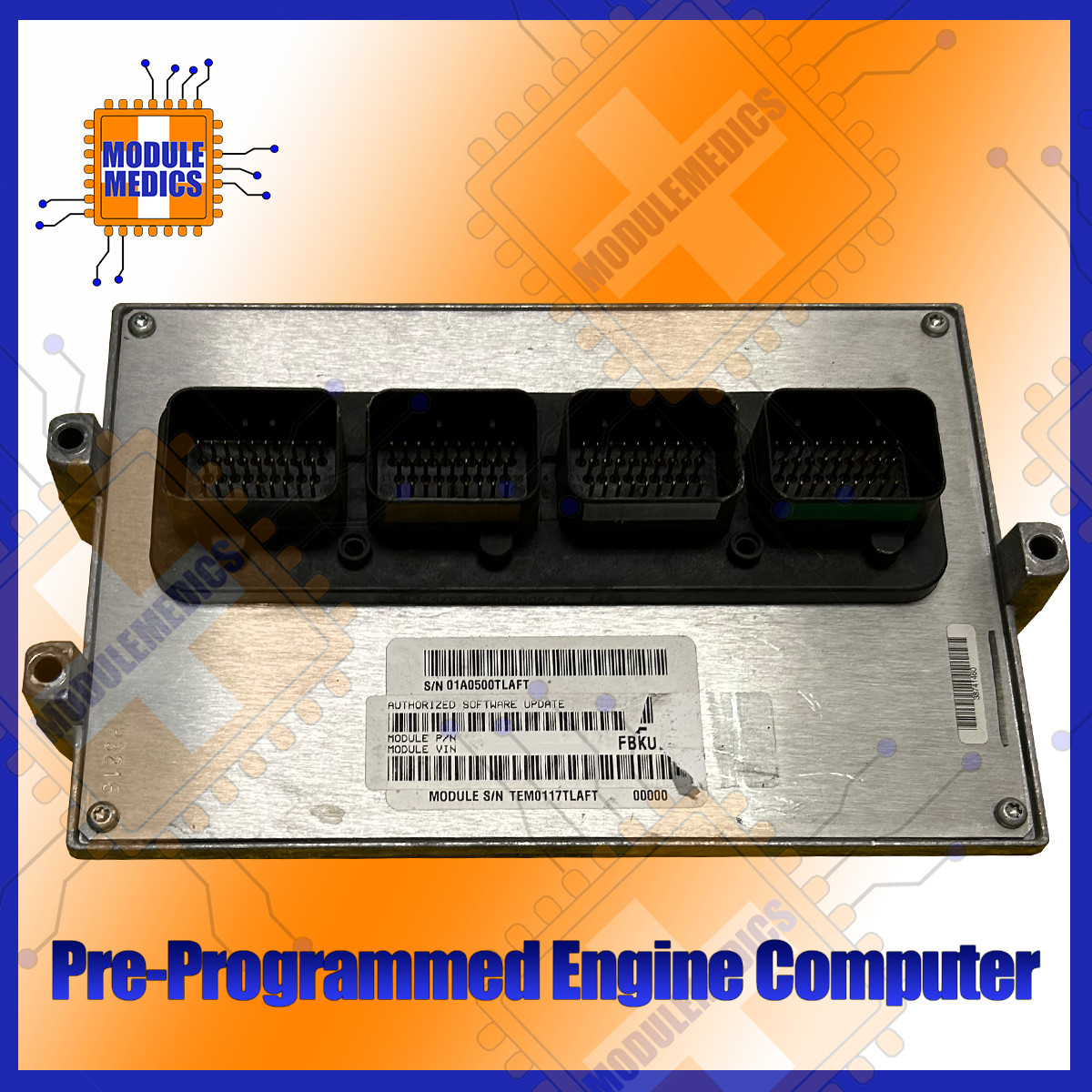 2011 Dodge Nitro 3.7L Engine Computer ECM P68079305 *VIN Programmed