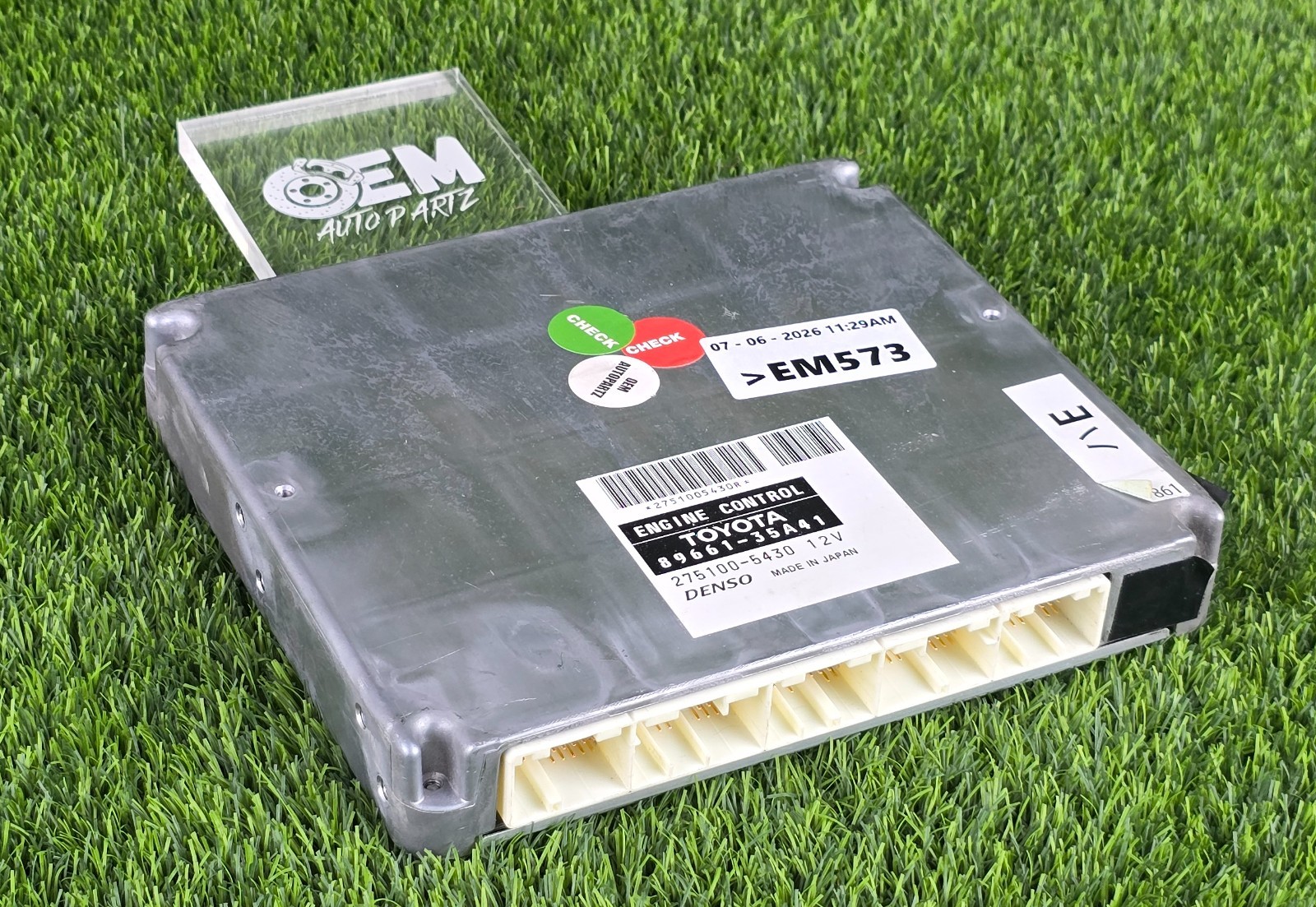 Toyota 4Runner 2003-2006 2UZ-FE ATM Engine ECU ECM Control Module 89661-35A41