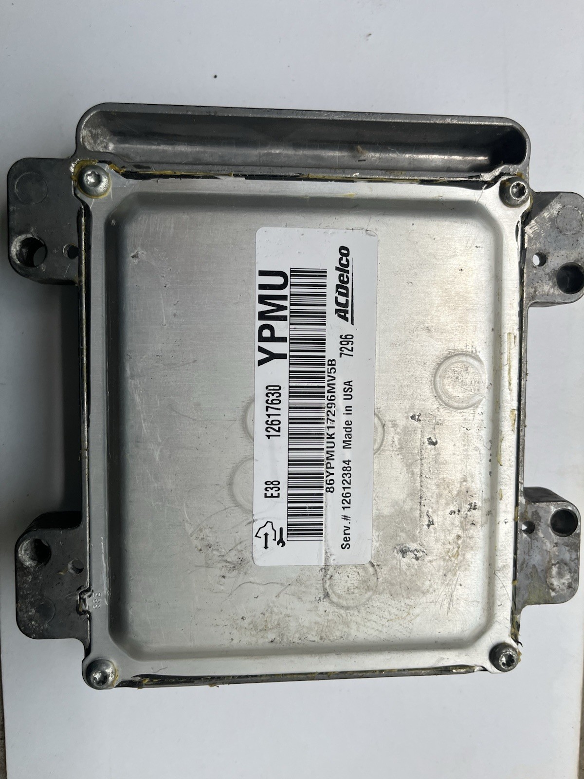 GM ACDelco Engine Control Module (ECM), GM 12617630, 12612384 Parts Or Repair