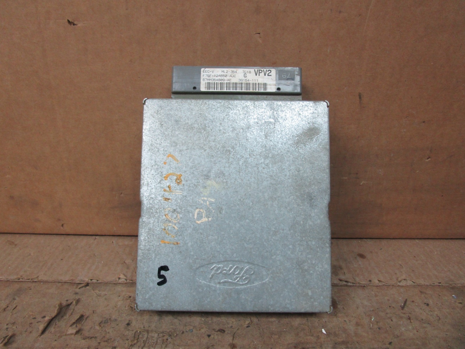 97 1997 Ford F150 F-150 Engine Control Module Computer ECM ECU F75F-12A650-AUC
