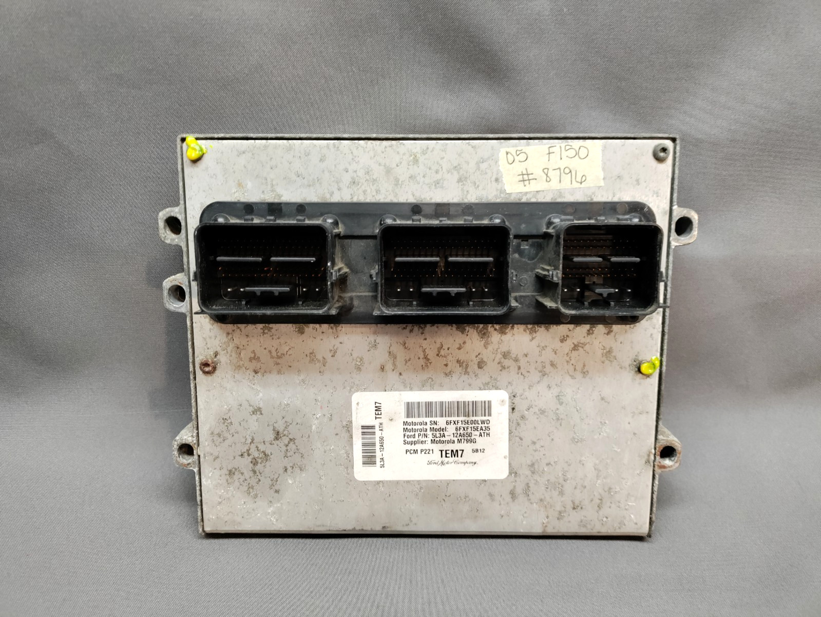 2005 Ford F150 Engine Computer 4WD 5L3A-12A650-ATH