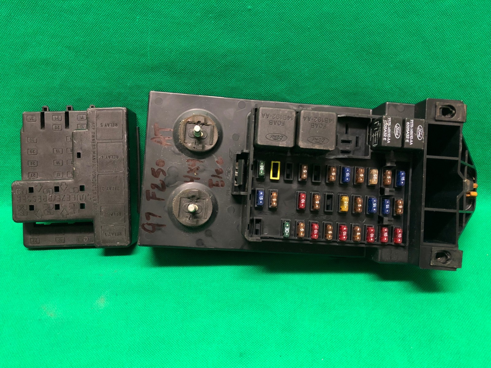 97 98 FORD F150 TRUCK INTERIOR DASH FUSE BOX RELAY FUSEBOX F65B-14A067-AF NZ