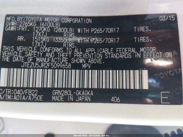 Used Engine Control Module (ECM) fits: 2015 Toyota 4 runner Electronic Control M