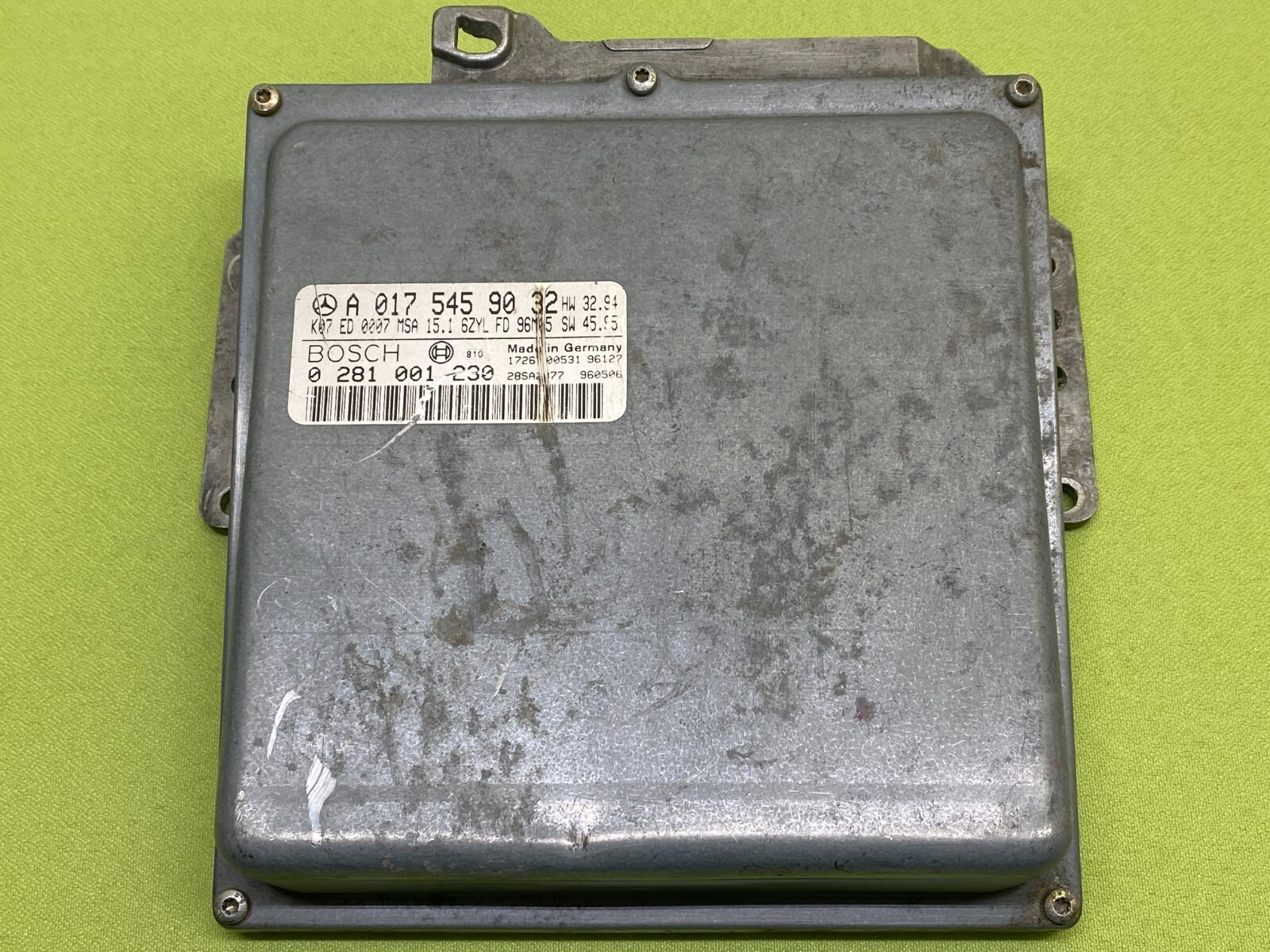 Mercedes Benz E Class W210 Engine Control Module Unit a0175459032 0281001230 k07