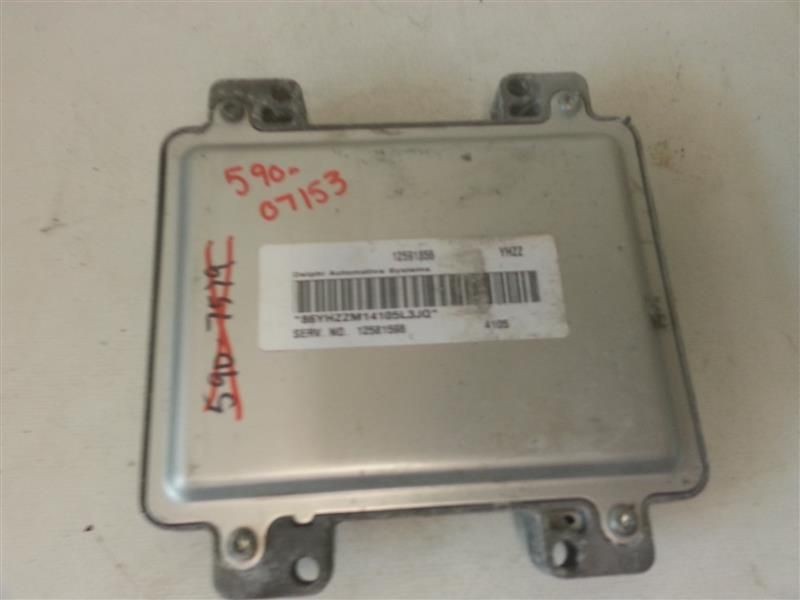 ENGINE COMPUTER MODULE UNIT ECM ECU FITS 04 MALIBU 12581598 BOX 5 -152058