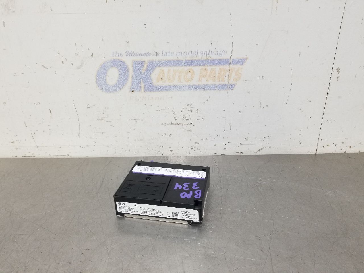 23 2023 BUICK ENCLAVE PREMIUM TELEMATICS COMMUNICATION CONTROL MODULE 85620398