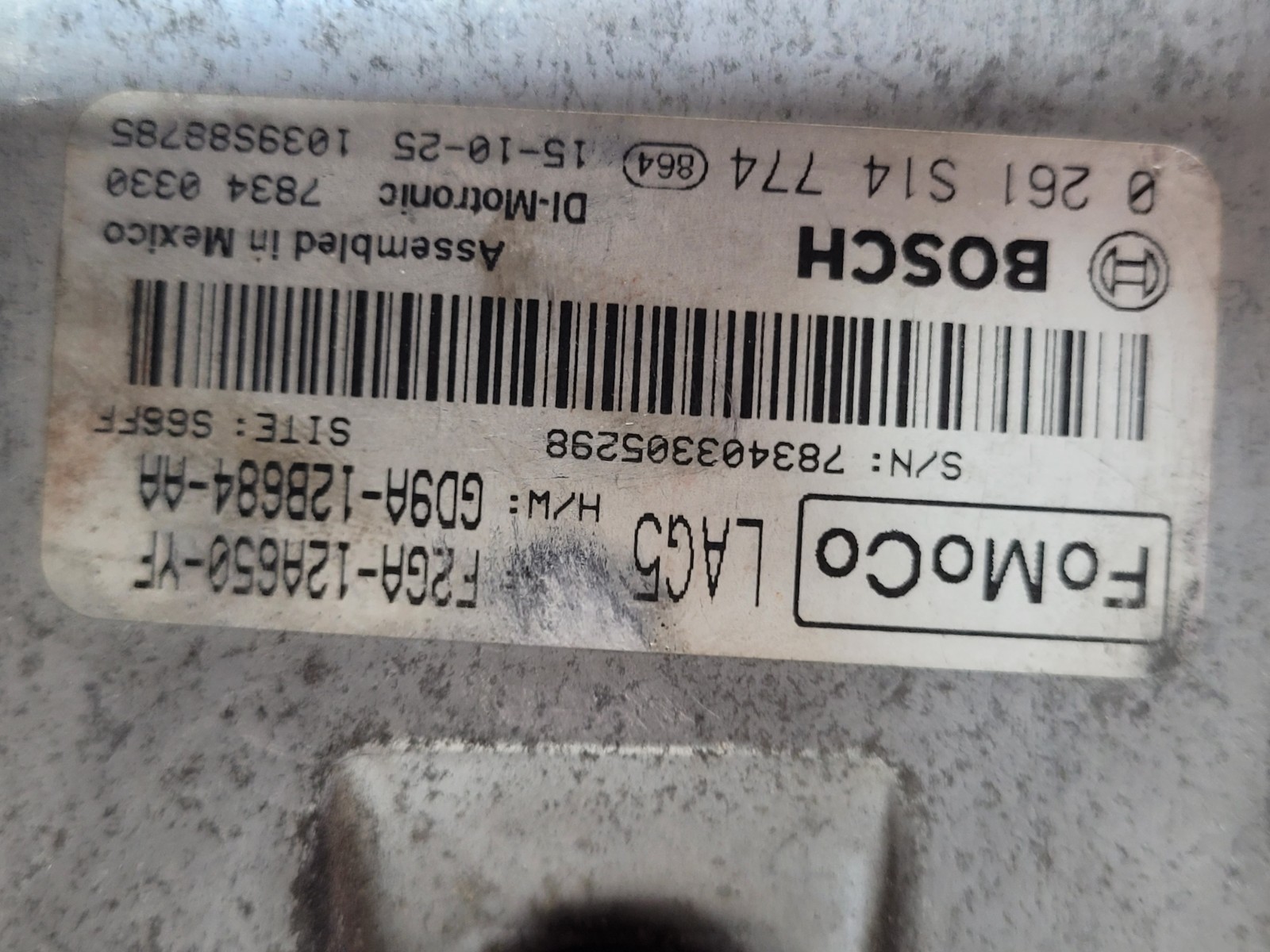 2015-2018 Ford Edge 2.7L Engine Control Module ECM ECU PCU OEM F2GA-12A650-YF *J