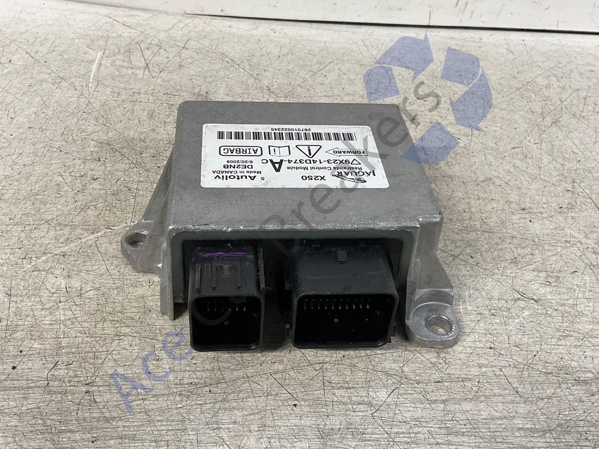 Jaguar XF X250 08-12 SRS Module 9X23-14D374-AC