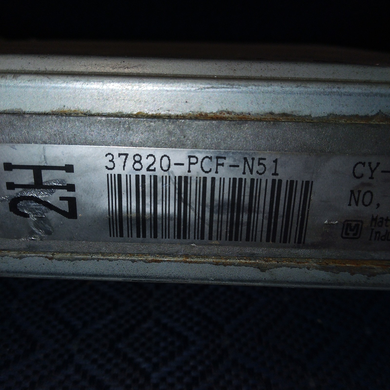 97-01 JDM Honda Accord Euro R H23A Blue Top ECU Engine Computer 37820-PCF-N51