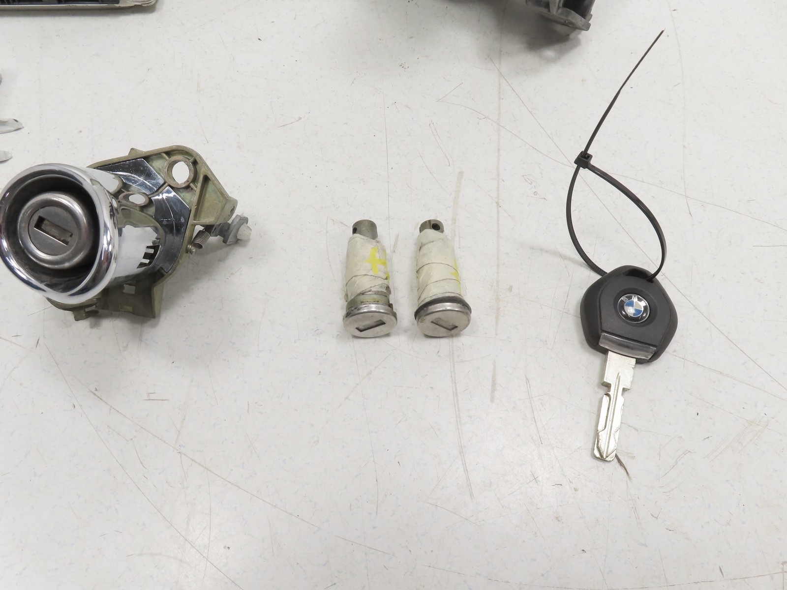 00 BMW Z3 E36 2.5L #1304 Lock & Key Set, ECU DME EWS Immobilizer Ignition M52/TU