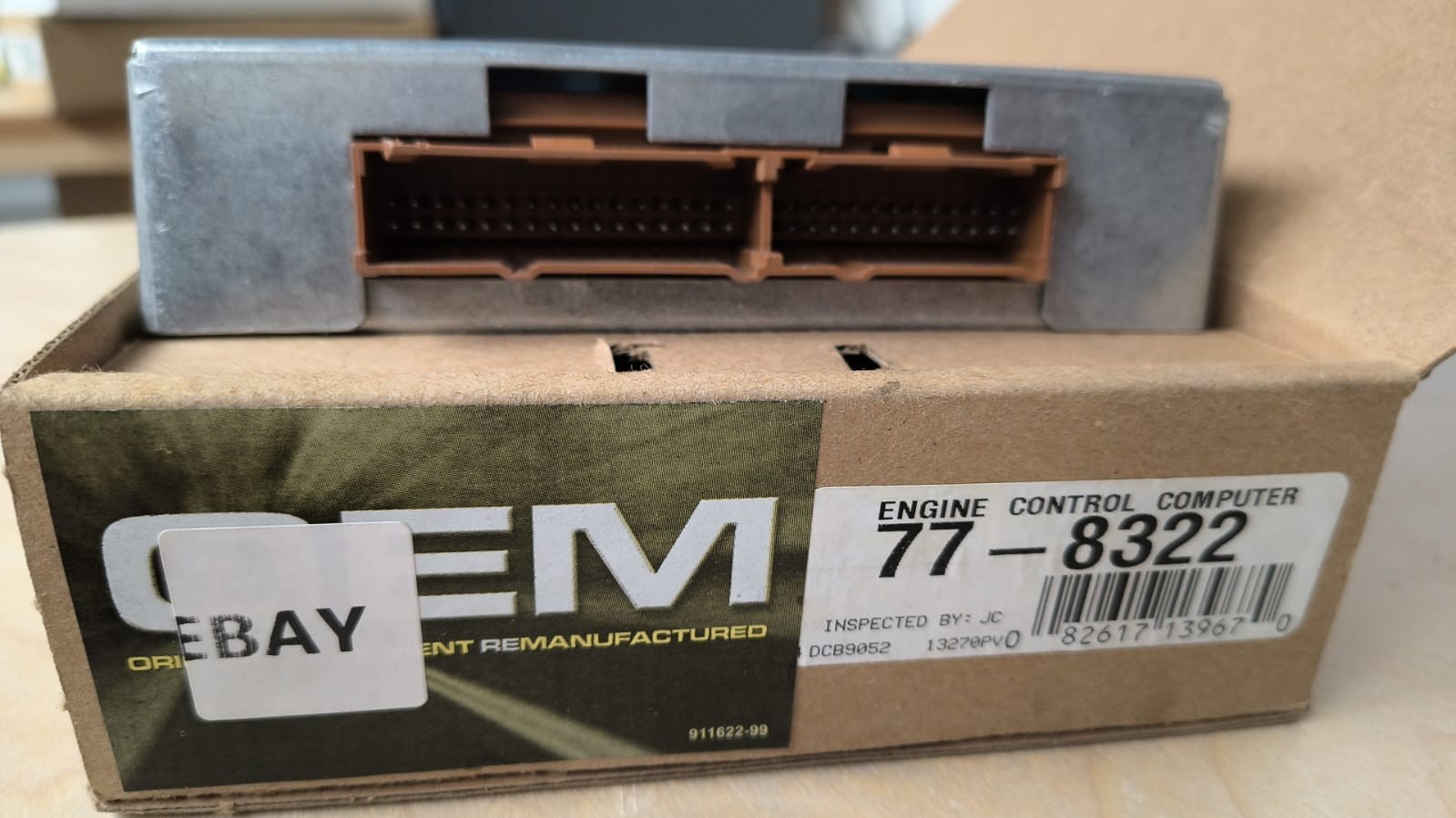 Cardone 77-8322 Engine Control Module ECM ECU Remanufactured Computer
