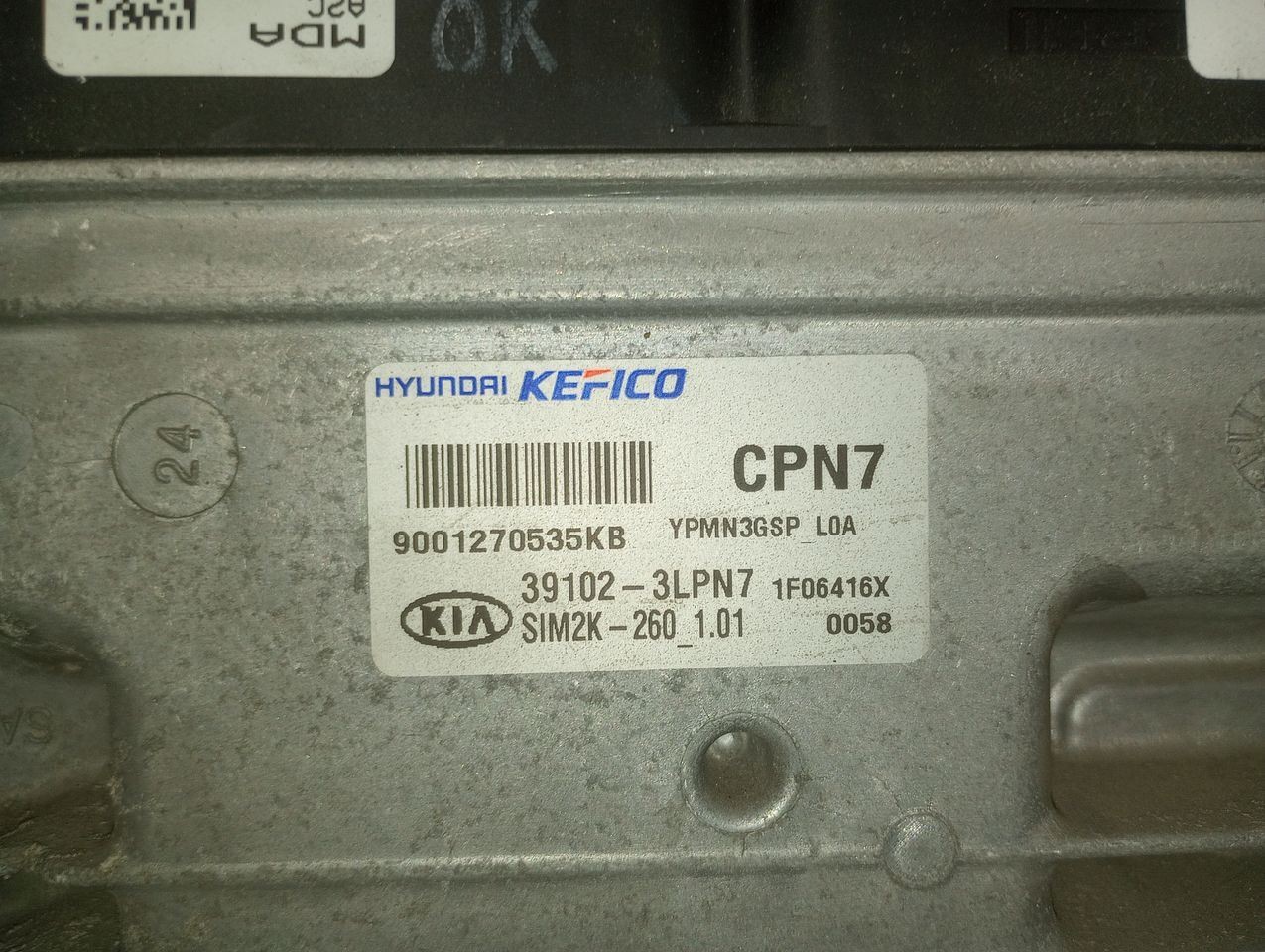 Engine ECM 391023LPN7 Fits 2021 Sedona 3104089