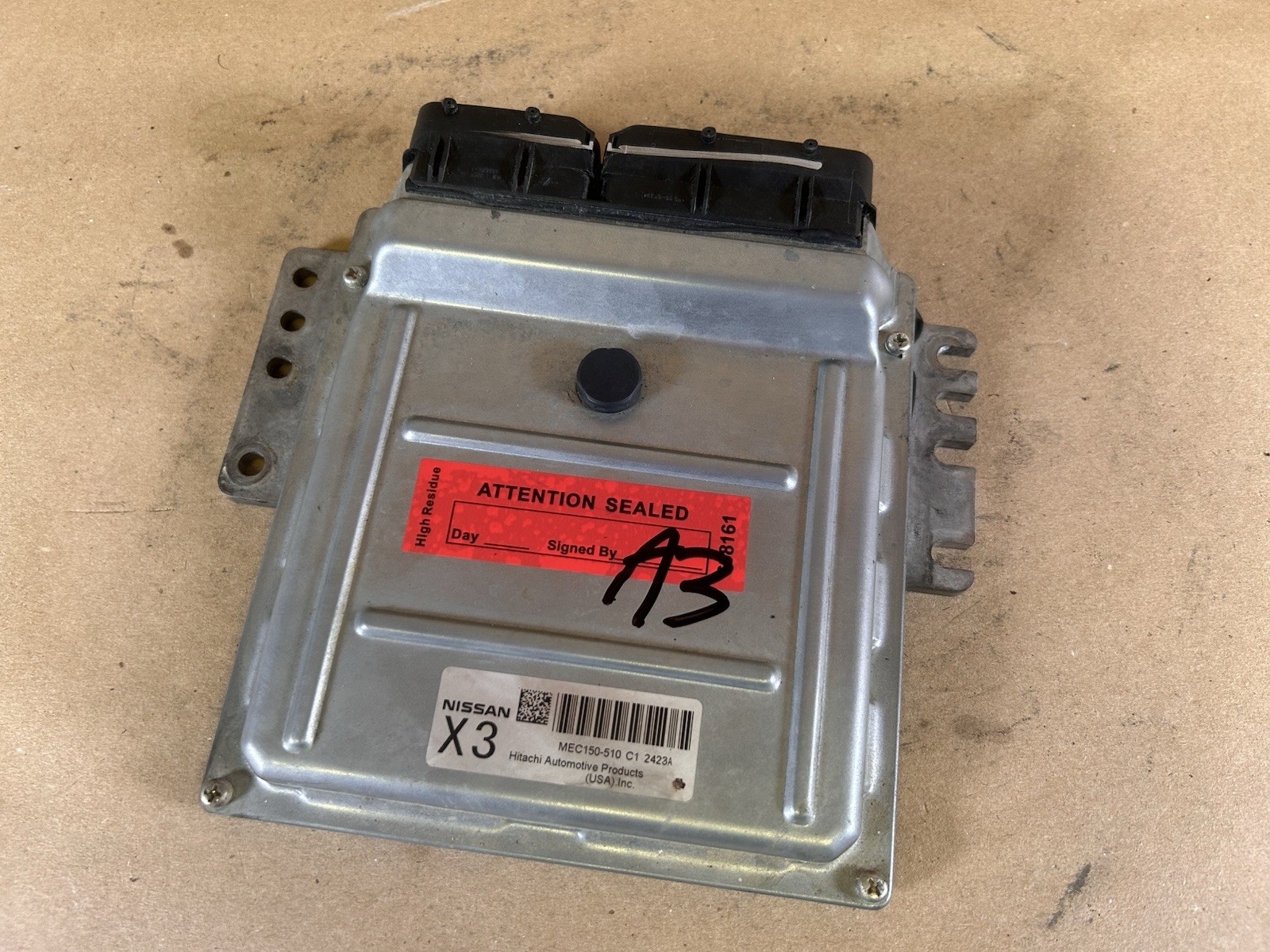 2012 NISSAN XTERRA FRONTIER 4.0L ENGINE COMPUTER ECU PCM ECM MEC150-510 C1