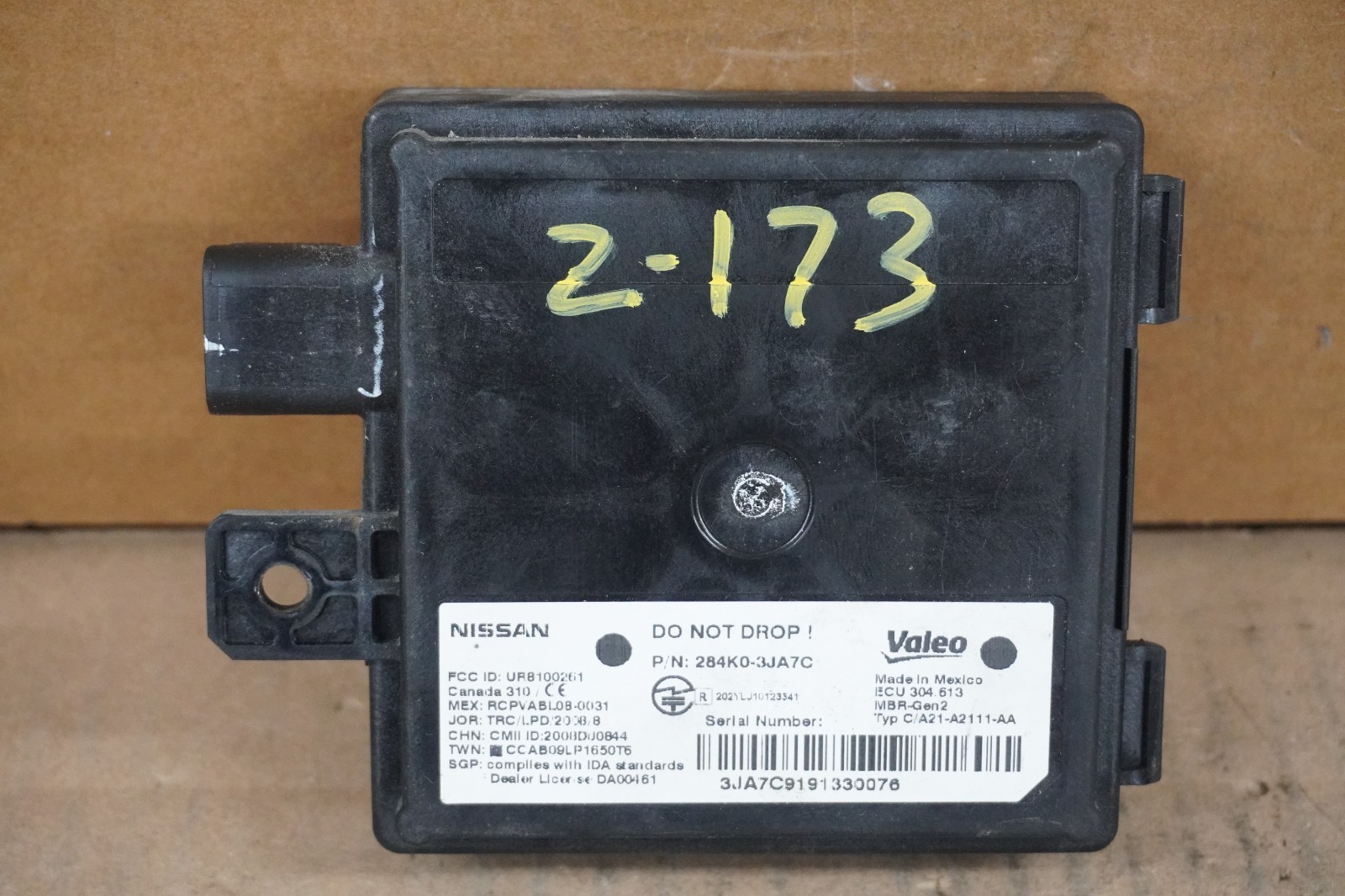 13-20 Infiniti Q50 Q60 Qx60 Rear Rh Or Lh Blind Spot Radar Control Module OEM