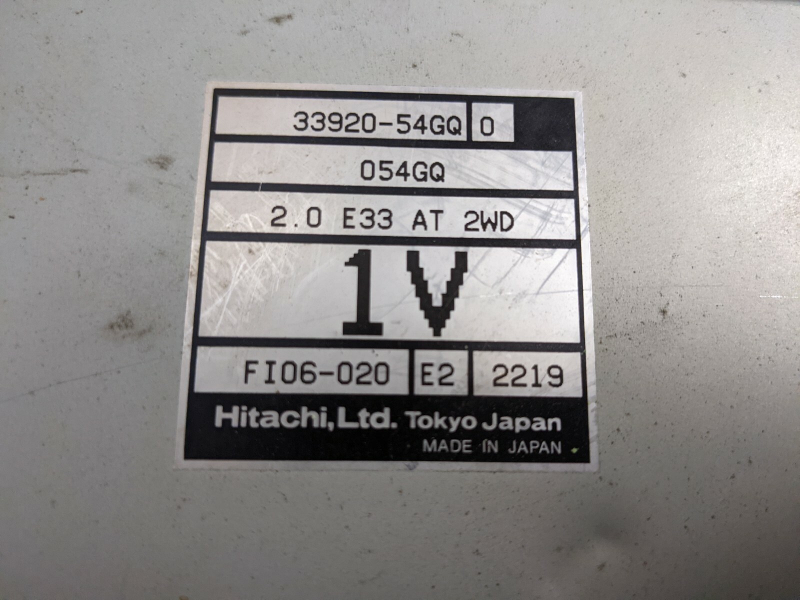 2002 2003 Suzuki Aerio 2.0L A/T Auto Engine Computer ECU ECM PCM 33920-55GQ0