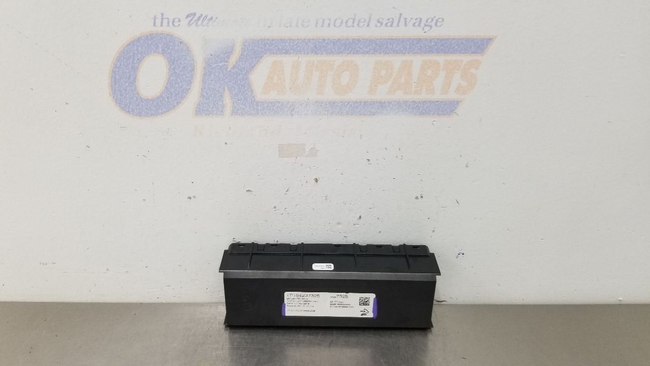 19 CHEVY SILVERADO 2500 AC TEMPERATURE CLIMATE HVAC CONTROL MODULE 84237325