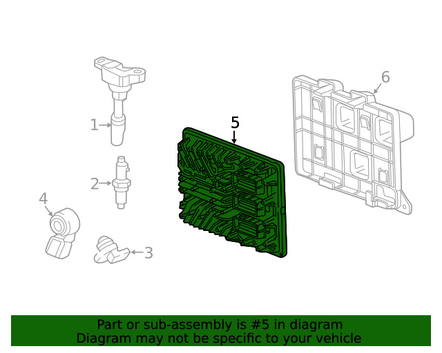Genuine GM OEM Engine Control Module 19420197
