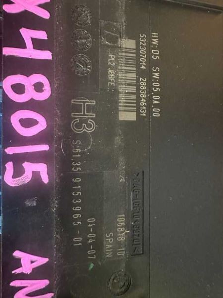 Chassis ECM Body Control BCM Canada Market Thru 2/07 Fits 07 BMW 323i 440819