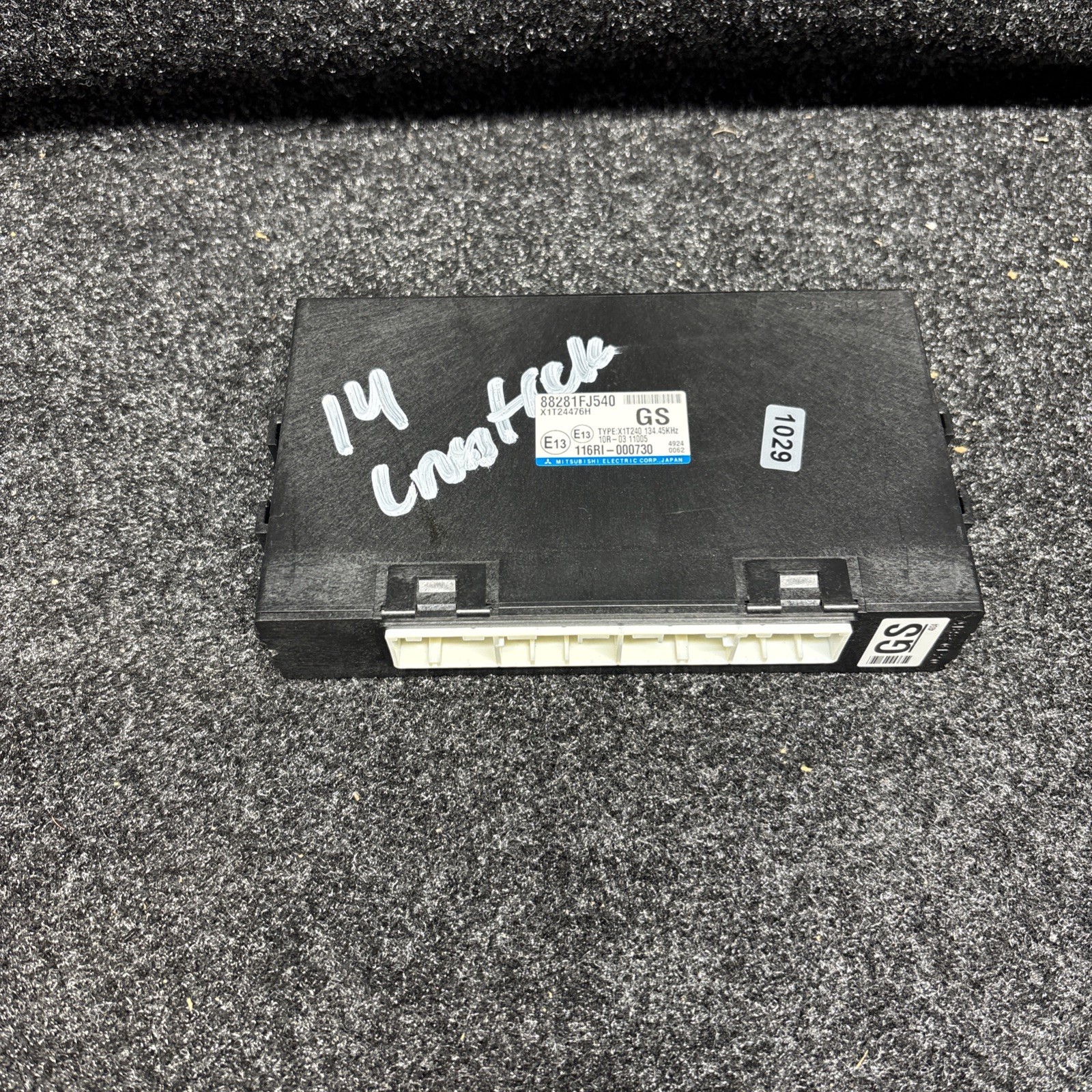 2014 Subaru XV Crosstrek / Impreza Body Control Module BCM BCU
