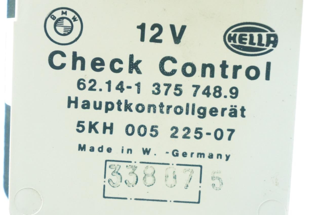 BMW Hella E30 Check Control Panel Warning Light Display 84-91 325i 325ix 325e