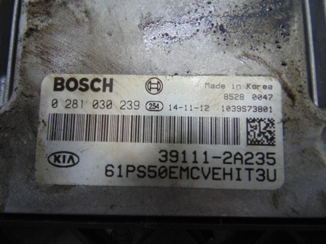 Kia Soul Engine Control Module Ecu 39111-2A235 Mk2 1.6 Diesel 2014-2018♪