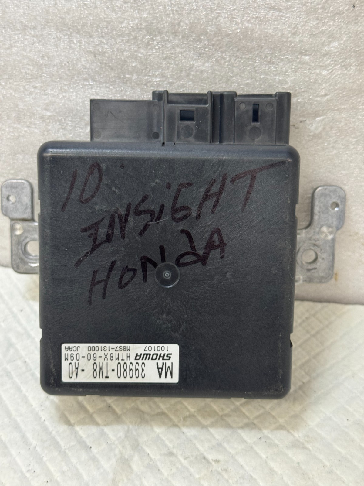 2010 Honda Insight Steering Control Module 39980-TM8-A01 OEM