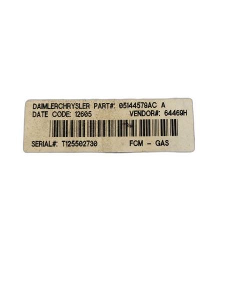 2006-2007 Dodge Caravan Control Module Multifunction OEM 1164939