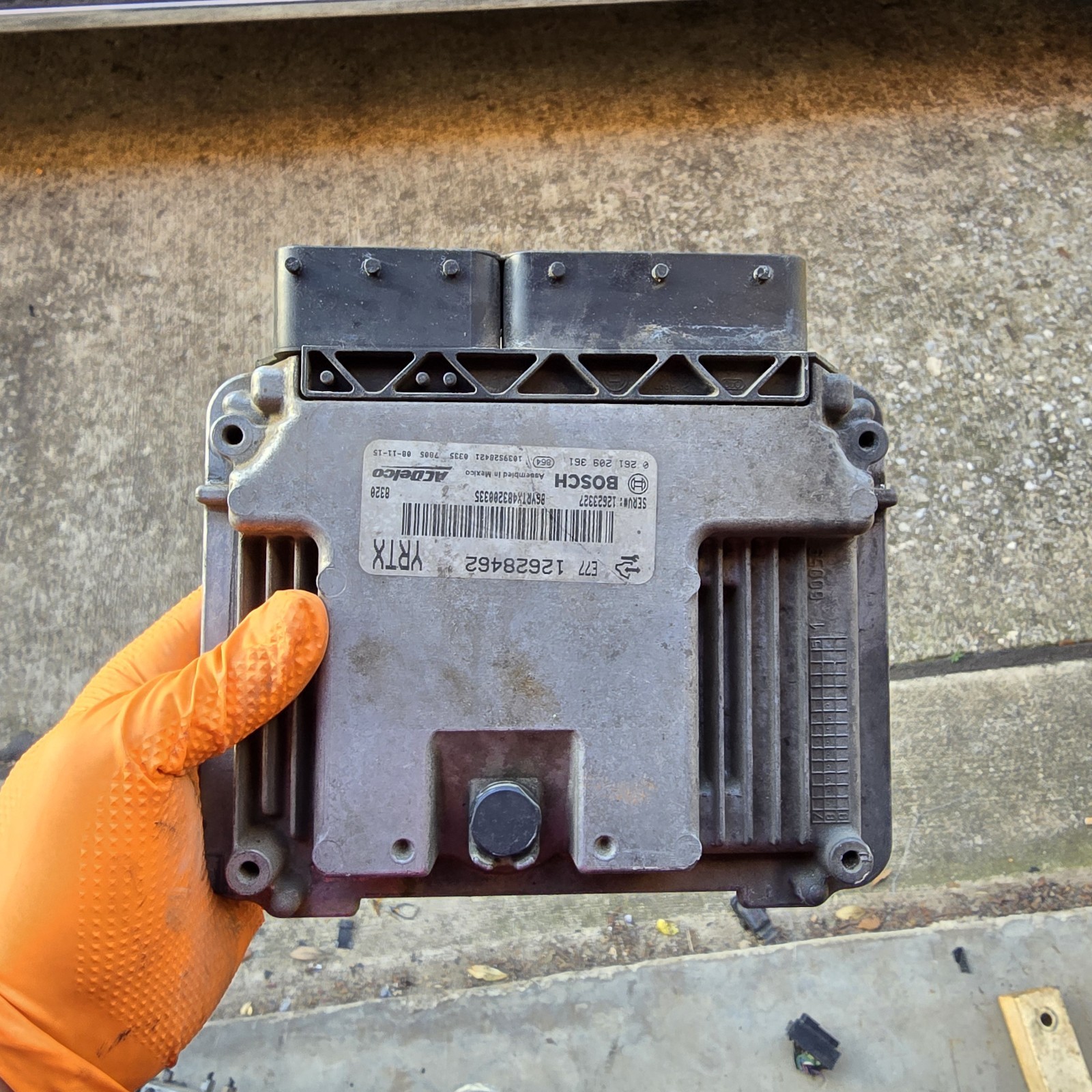 2008-09 Cadillac SRX CTS 3.6L ECM Engine Computer Module ECU PCM 12628462 YRTX