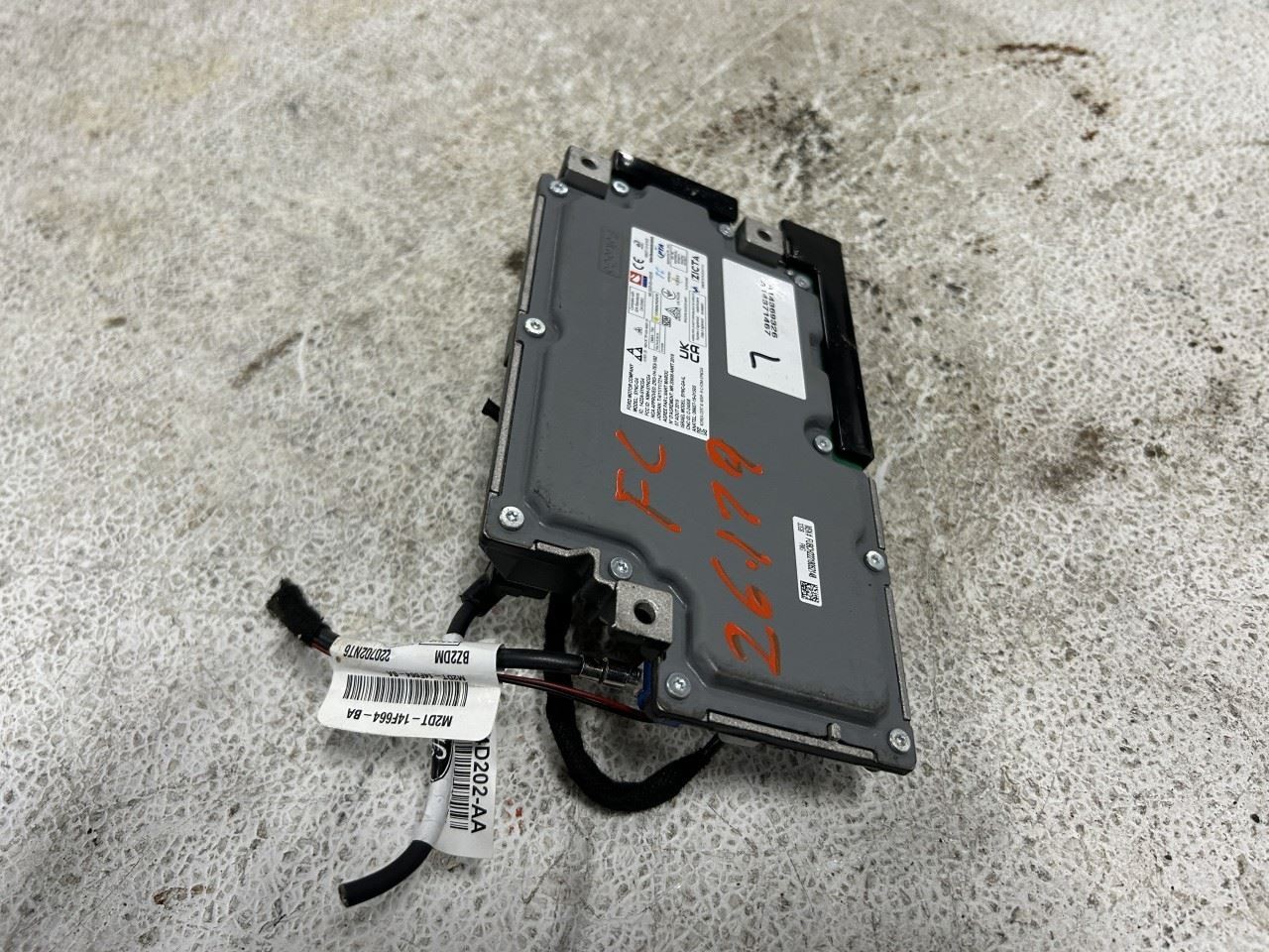 2022 FORD BRONCO Communication Sync Control Module OEM Part Number PU5T14G670PMG