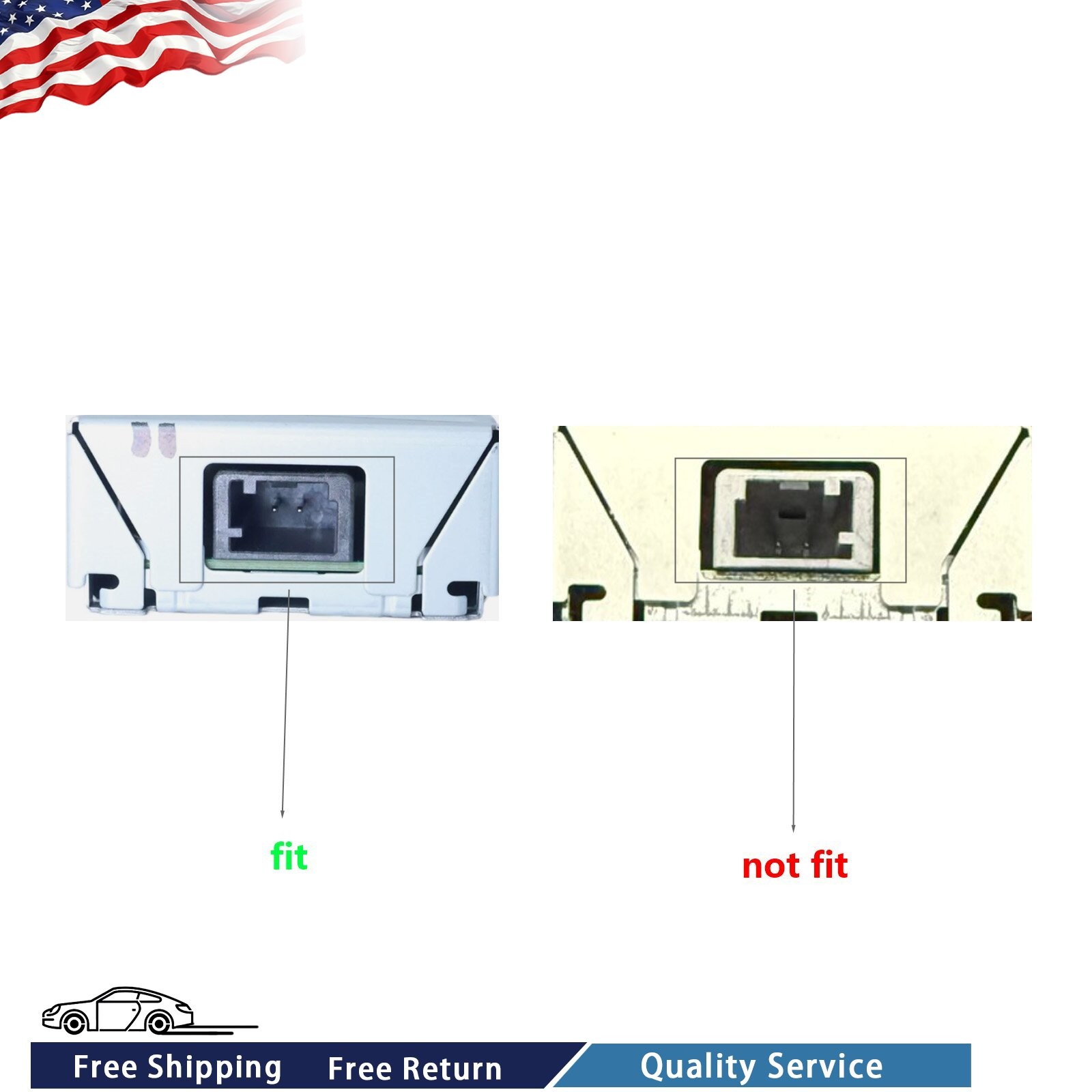 85532-0E100 Pack of 1 USB Charger Port With Cover For Toyota Highlander RAV4