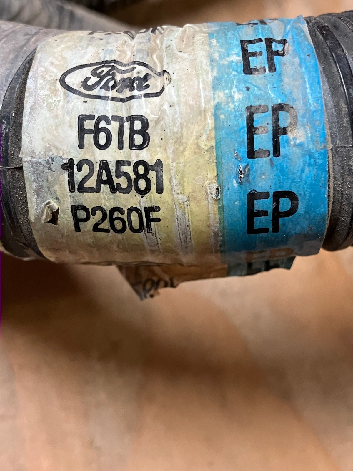 FORD F150 EEC-IV PCM 60-pin Pigtail Connector with TFI SPOUT EEC Self-Test plugs