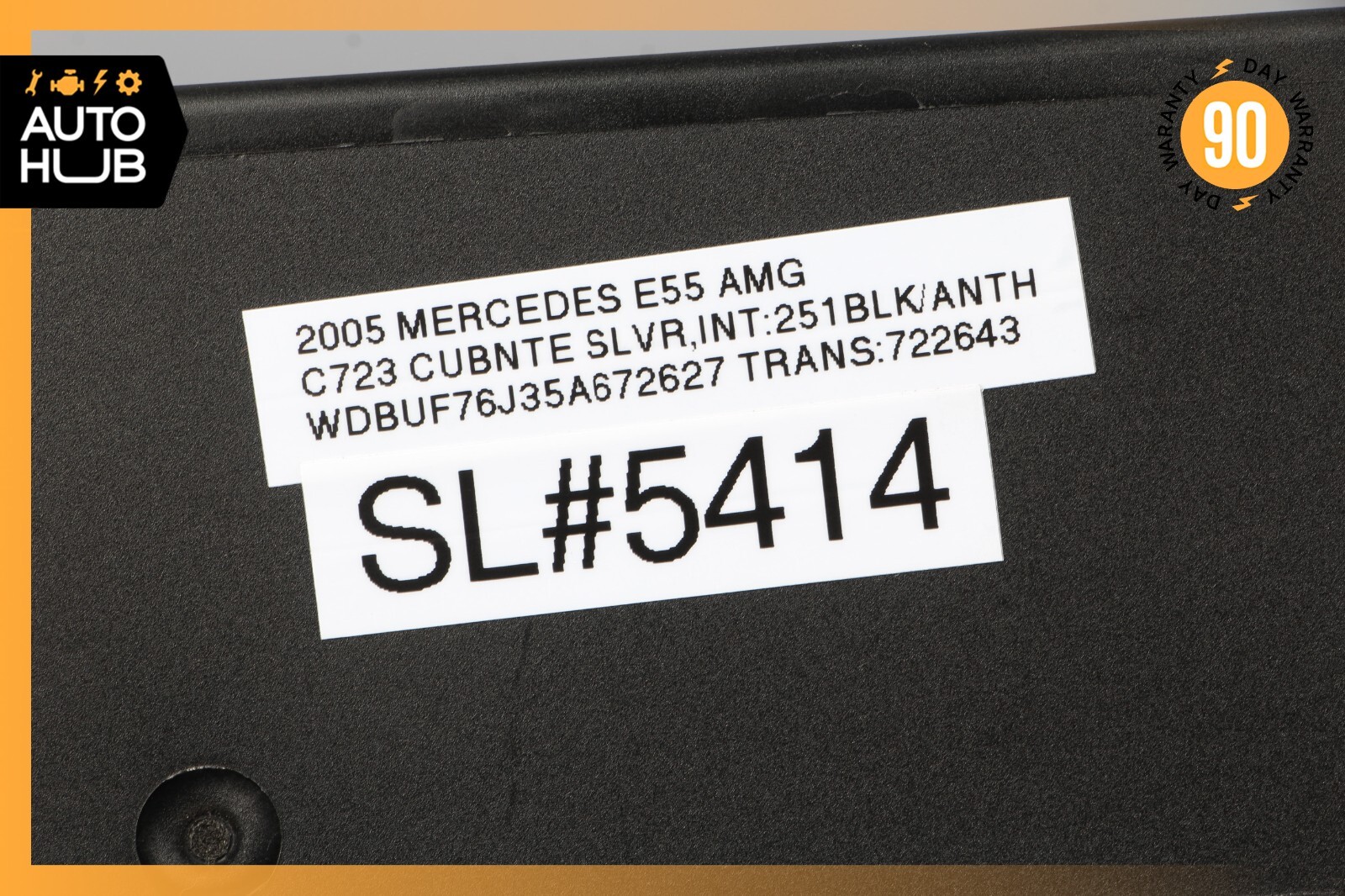 03-09 Mercedes W211 E55 E350 E550 Front Left Driver Side Door Control Module OEM