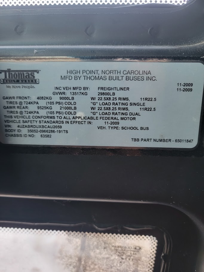 11 B2 Freightliner ECC Electronic Chassis Control Module A06-40959-012 TBB-BHM