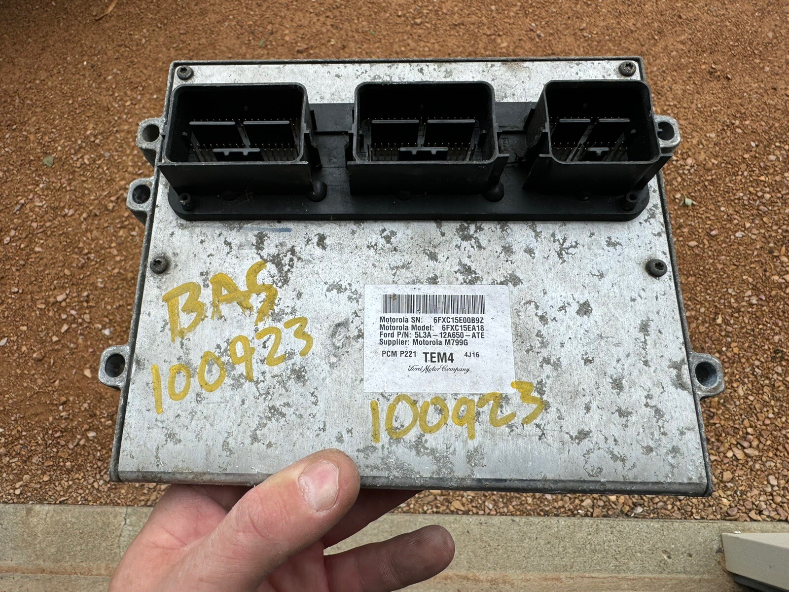 2005 Ford F150 5.4L A/T 4×4 Engine Computer Module ECU ECM 5L3A-12A650-ATE