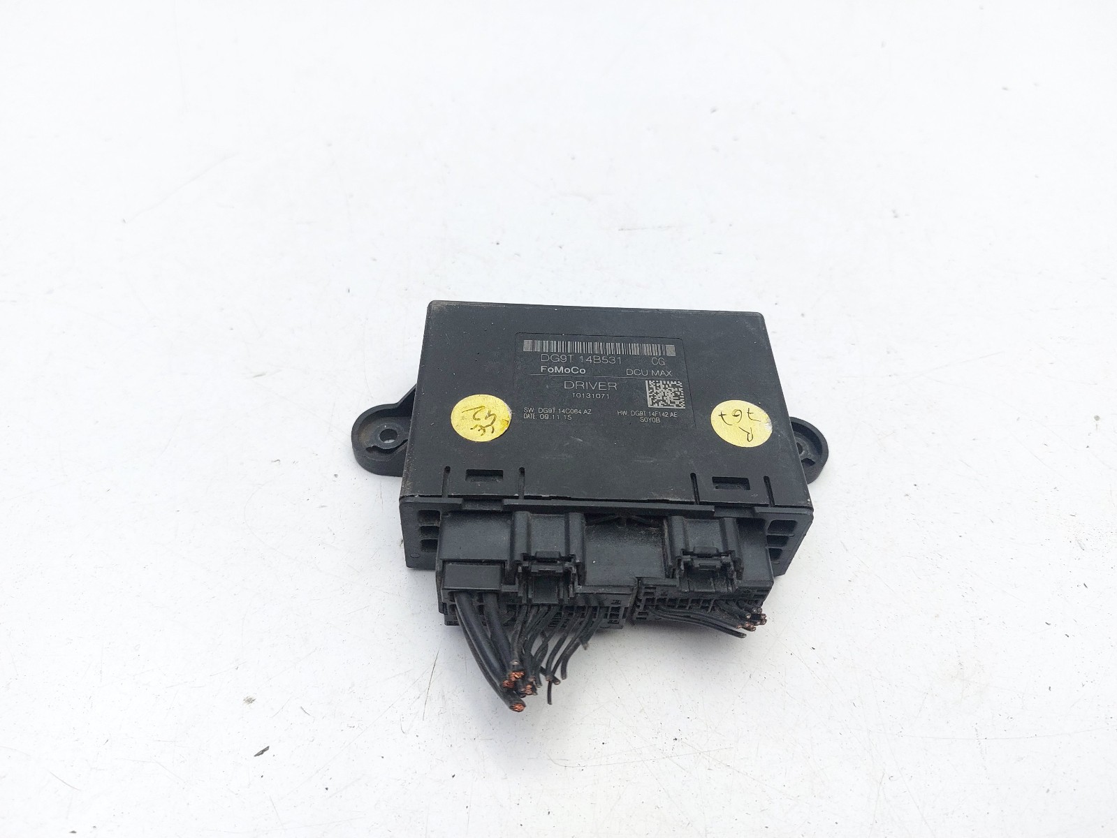 FRONT DOOR CONTROL MODULE DG9T14B531CG FORD MONDEO MK5 2016