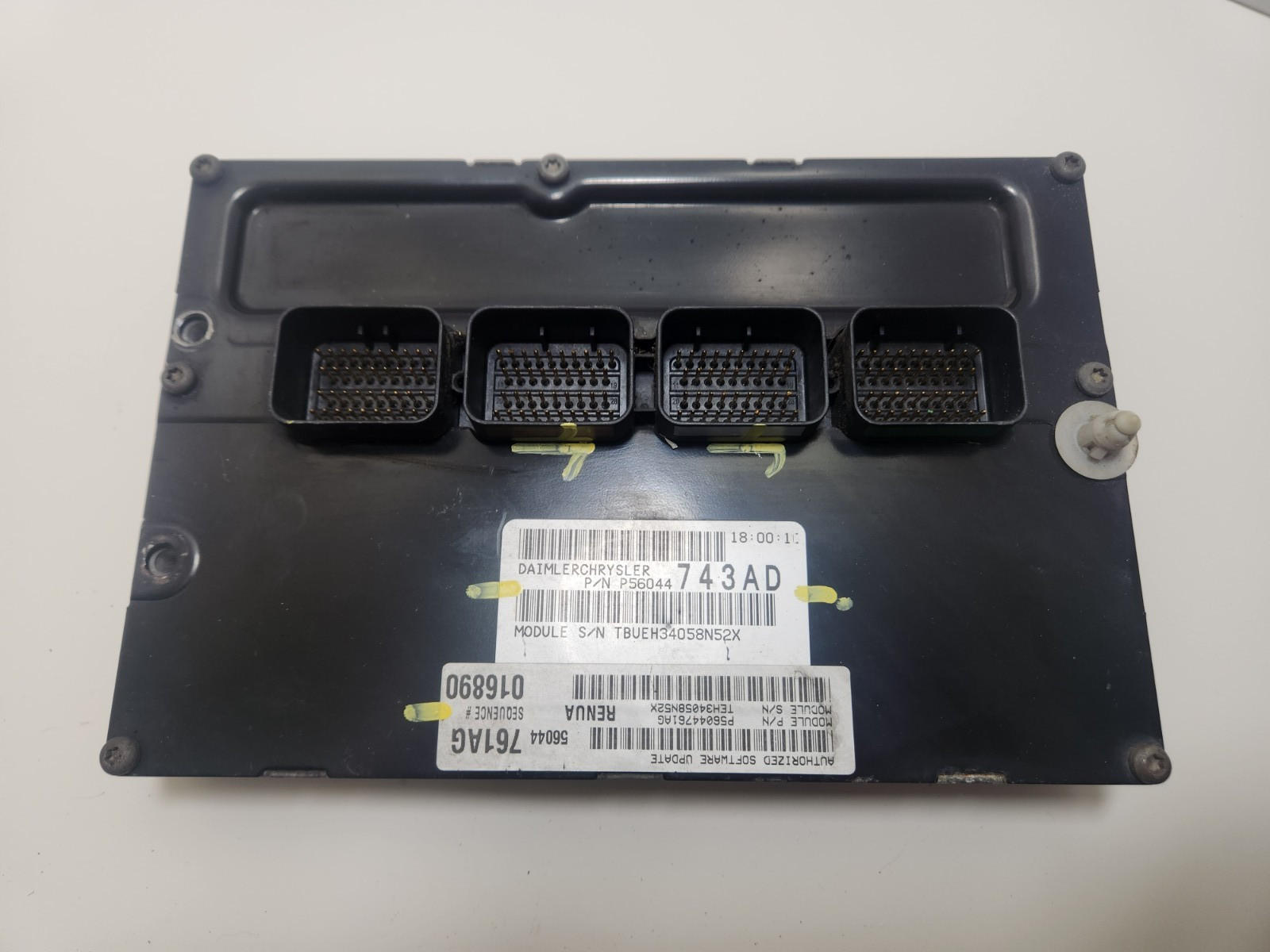 Jeep Grand Cherokee 2006 4.7 ECU ECM PCM Engine Control Module 56044761ag