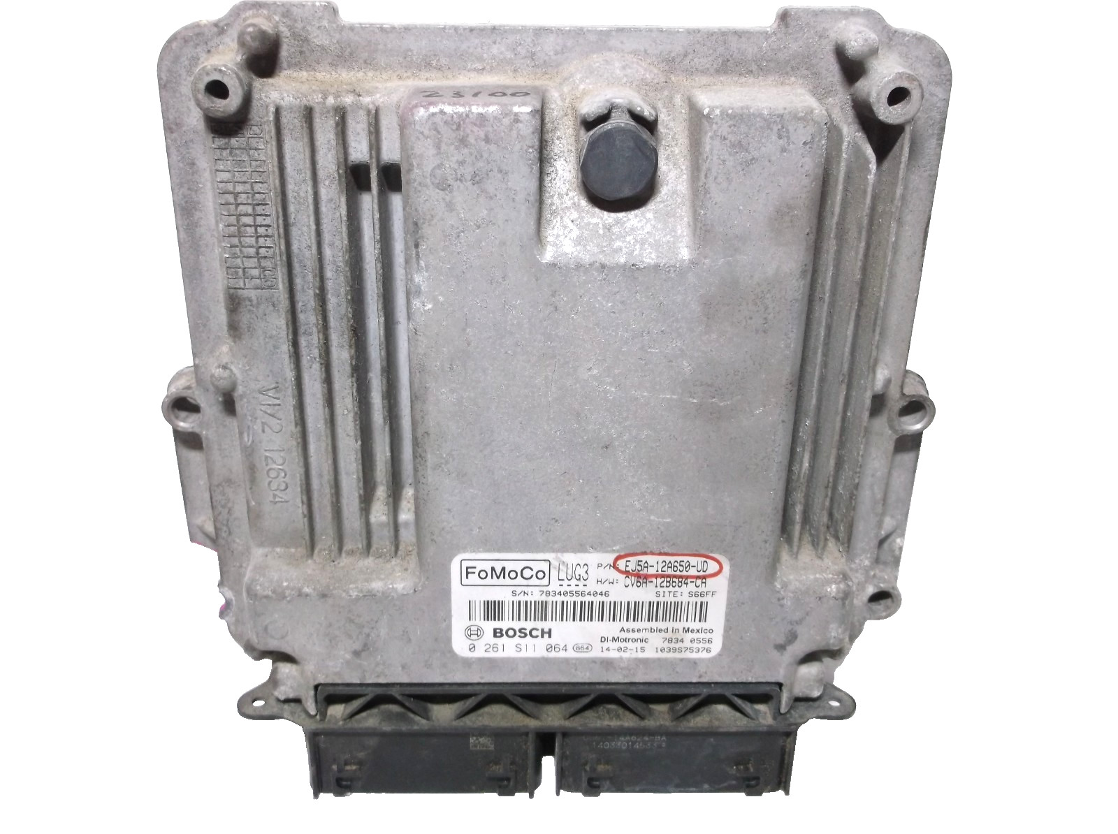 14-15-16 FORD TRANSIT CONNECT 1.6L /ENGINE COMPUTER.ECU
