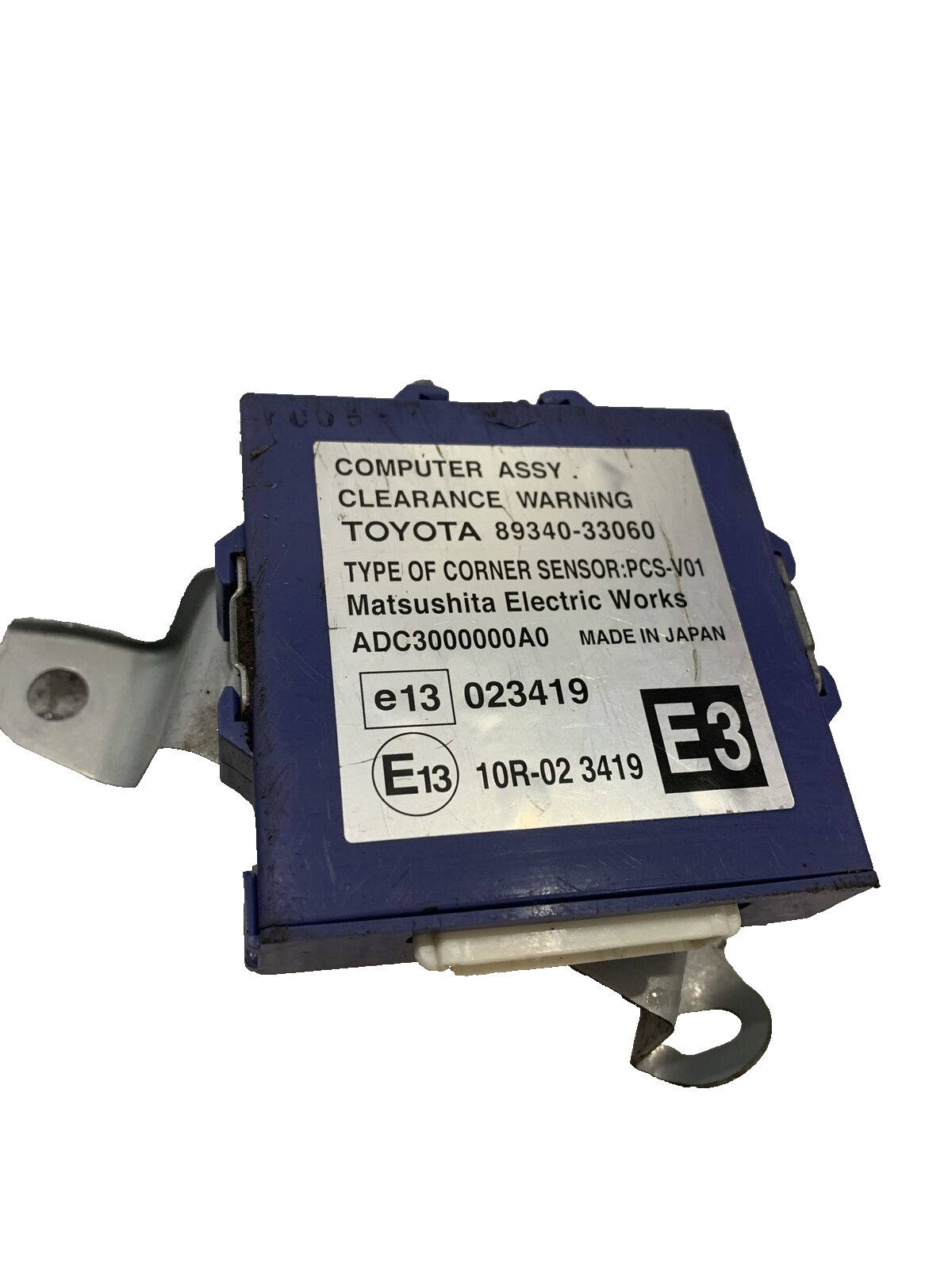 2007 – 2012 Lexus Es350 Park Assist Computer Module Oem Part Number 89340-33060
