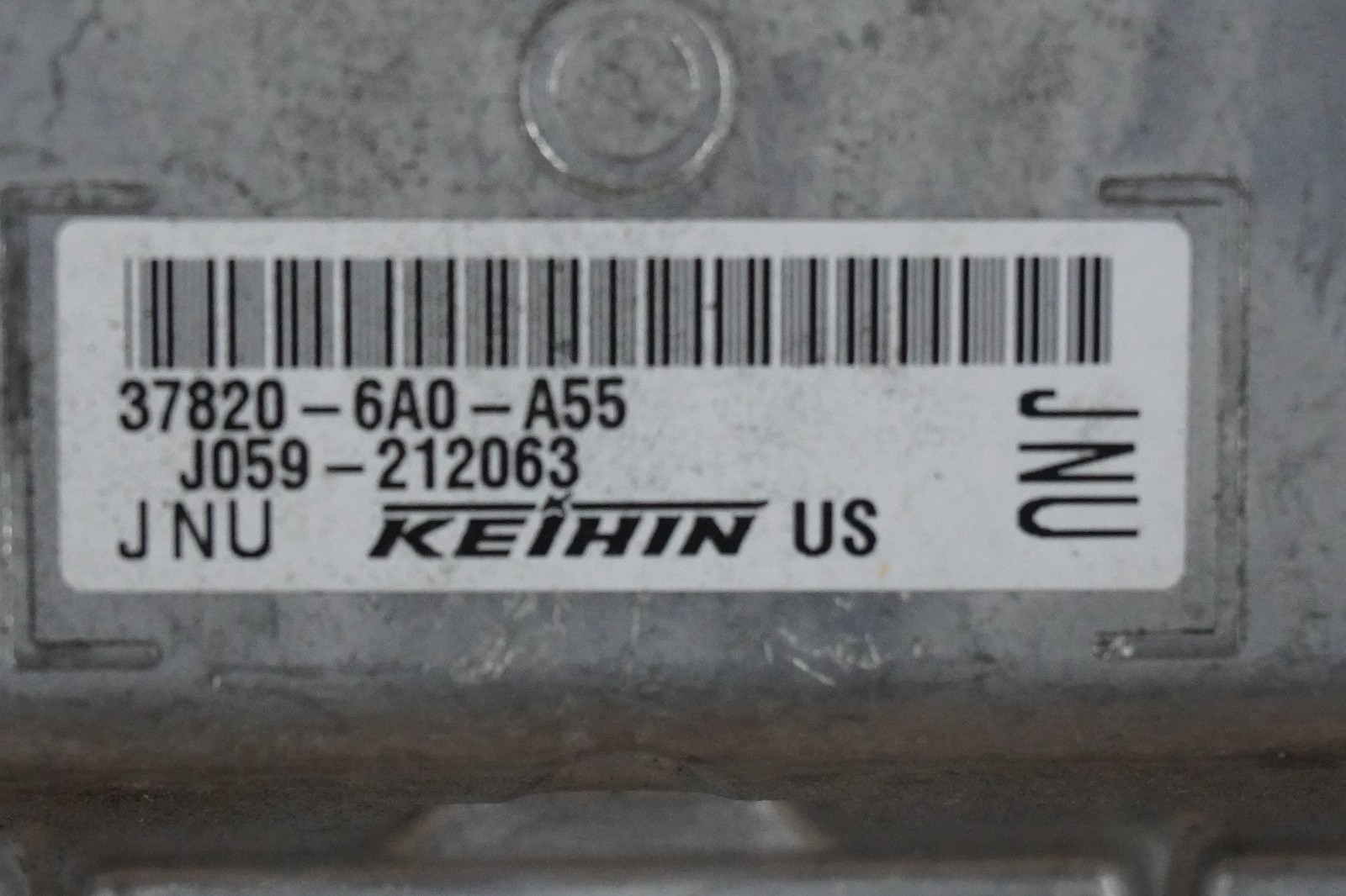 2018 2019 2020 Honda Accord LX 1.5L Engine Control Computer Module 378206A0A55