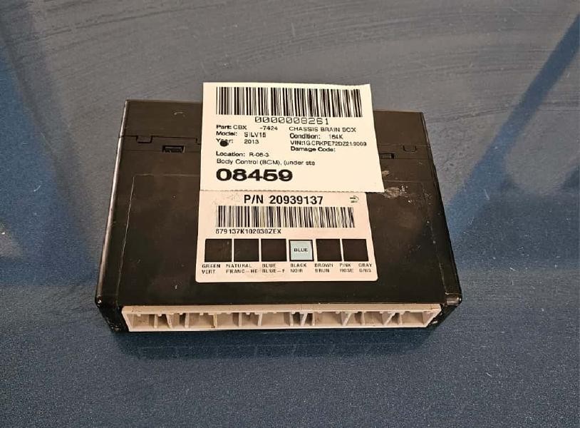 2013 Chevrolet 1500 Silverado 5.3L Body Control Module BCM 20939137