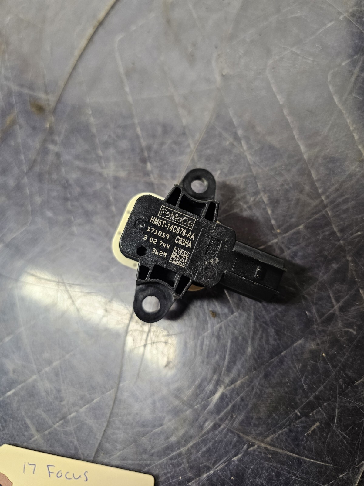13-18 FORD FOCUS ST RIGHT FRONT SIDE DOOR CRASH IMPACT SENSOR PN:HM5T-14C676-AA
