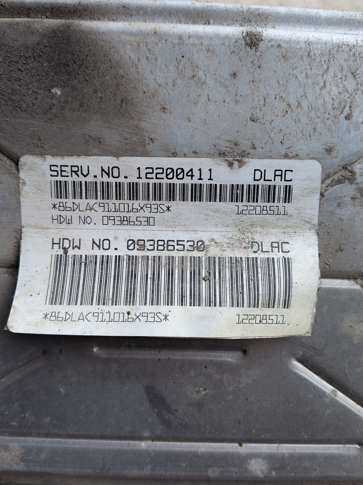 2001-2002 GENERAL MOTORS TRUCK ECM ENGINE COMPUTER 12200411 dlac