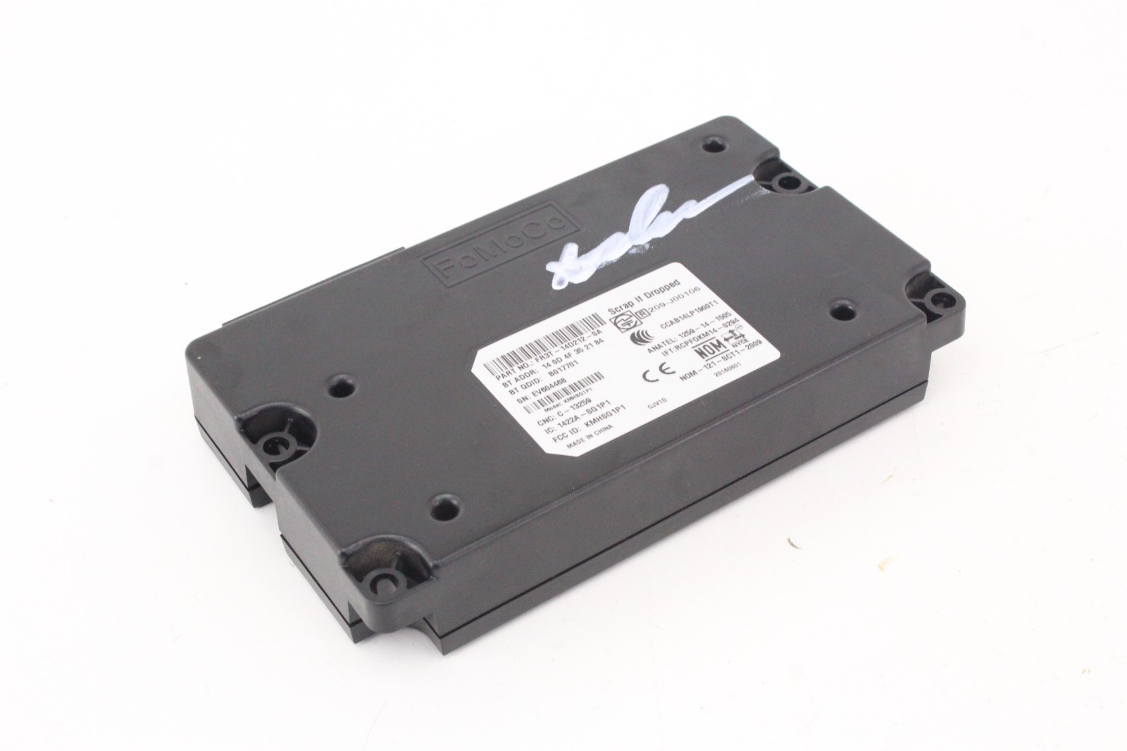 16-17 Ford Focus Communication Control Module Unit Black OEM FR3T-14D212-SA