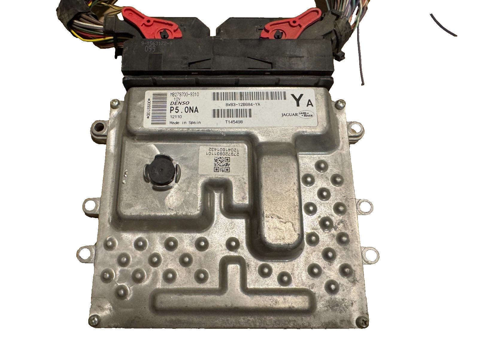 2009-2011 JAGUAR XF ENGINE CONTROL MODULE ECM 8W8312B684YA MB279700-9310
