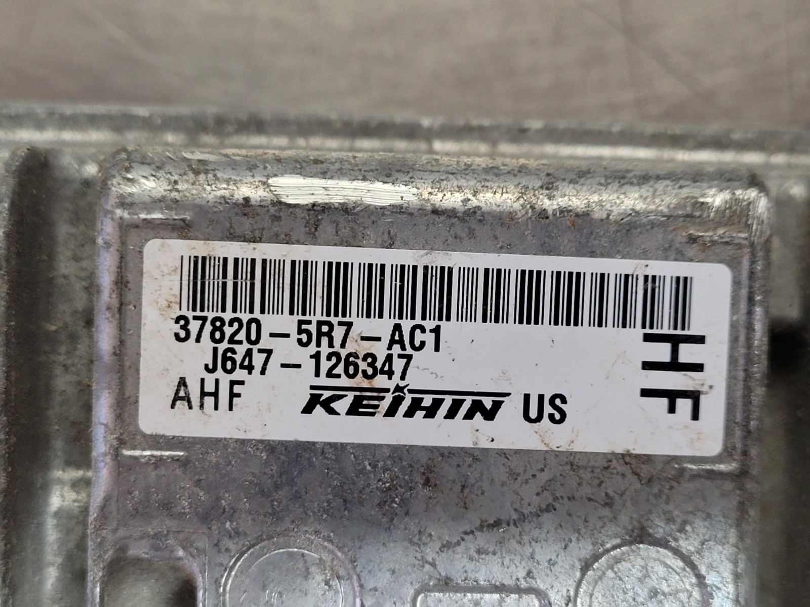 18-19 Honda Fit 1.5 L i-VTEC Engine Control Module ECM ECU OEM 37820-5R7-AC1 *J