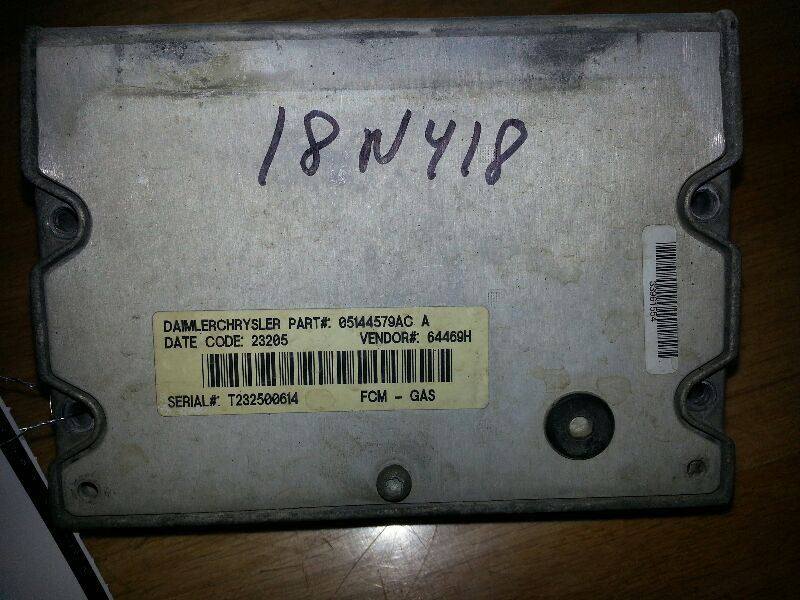 Chassis ECM Multifunction Fits 06-07 CARAVAN 1551191