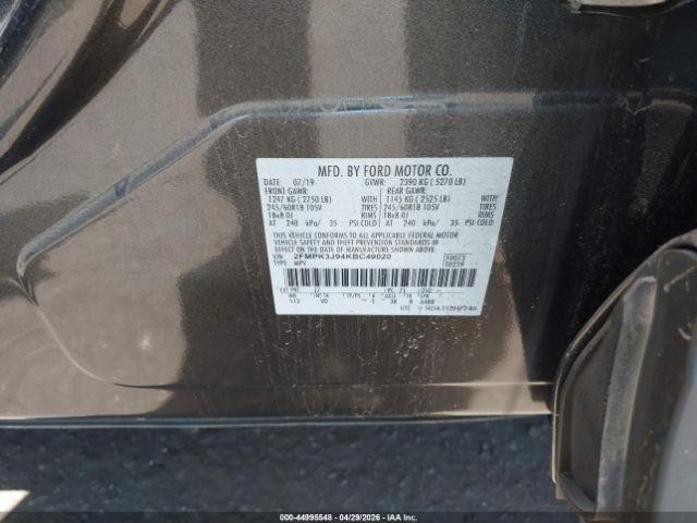 Used Engine Control Module (ECM) fits: 2019 Ford Edge Electronic Control Module