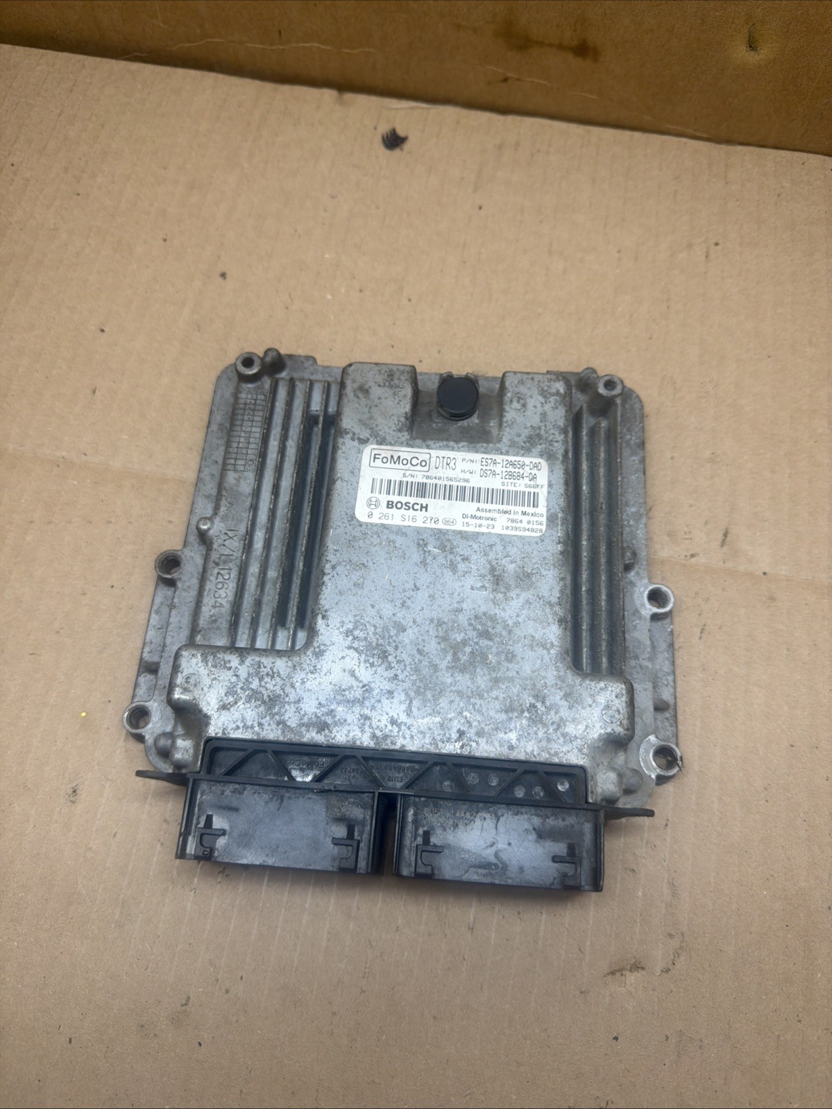 2014-2016 Fusion ECM Electronic Control Module ES7A-12A650-DAD